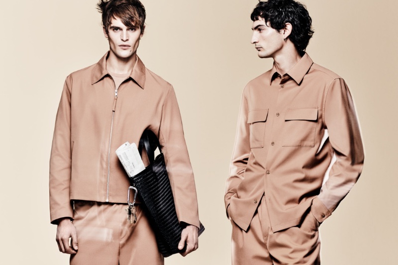 Parker van Noord and Luca Lemaire front H&M's spring 2024 campaign.