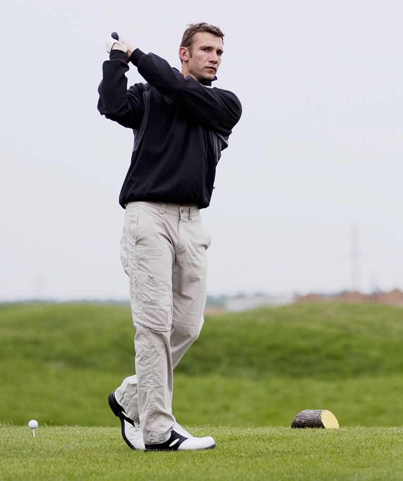 Golf Outfit Jacket Pants Andriy Shevchenko