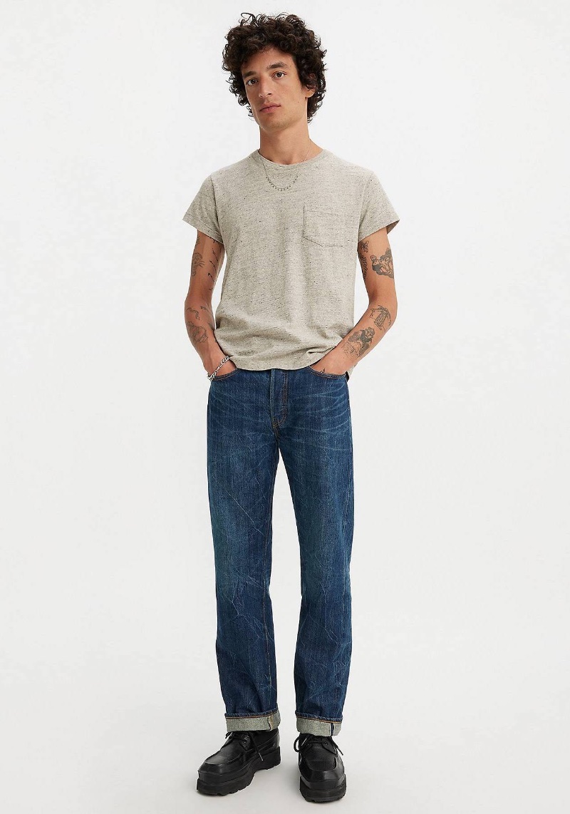 Levi's Vintage Clothing 1947 501 Original Fit Selvedge Mens Jeans