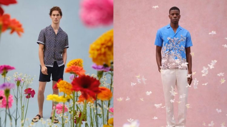 Orlebar Brown Delivers Florals & Serene Hues for Spring 2024