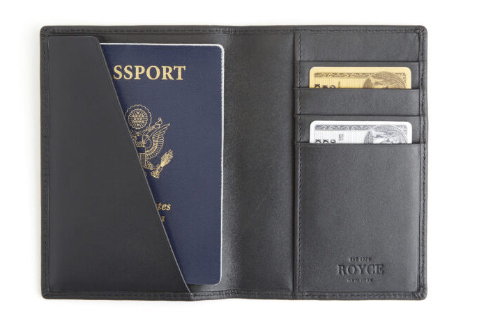 Passport Wallet Inside Royce