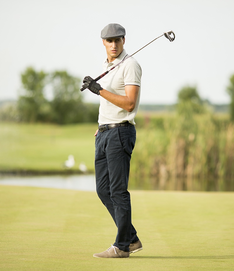 Golf Outfit Polo Shirt Pants