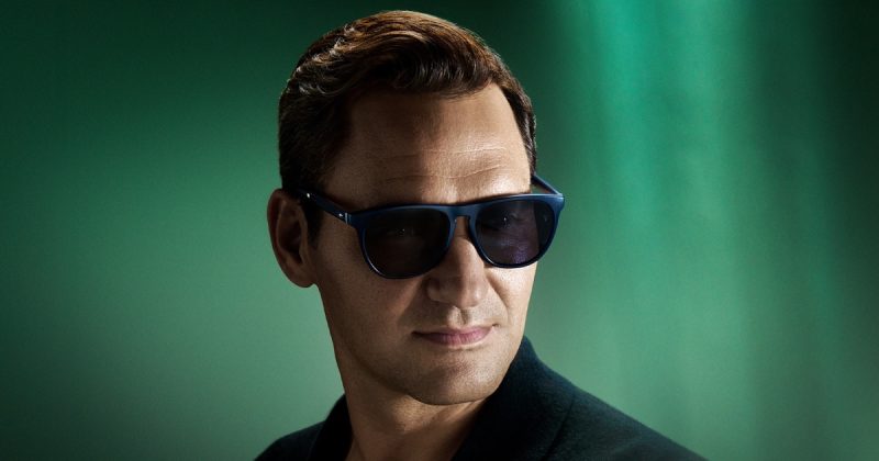 Roger federer oliver peoples collection 2024
