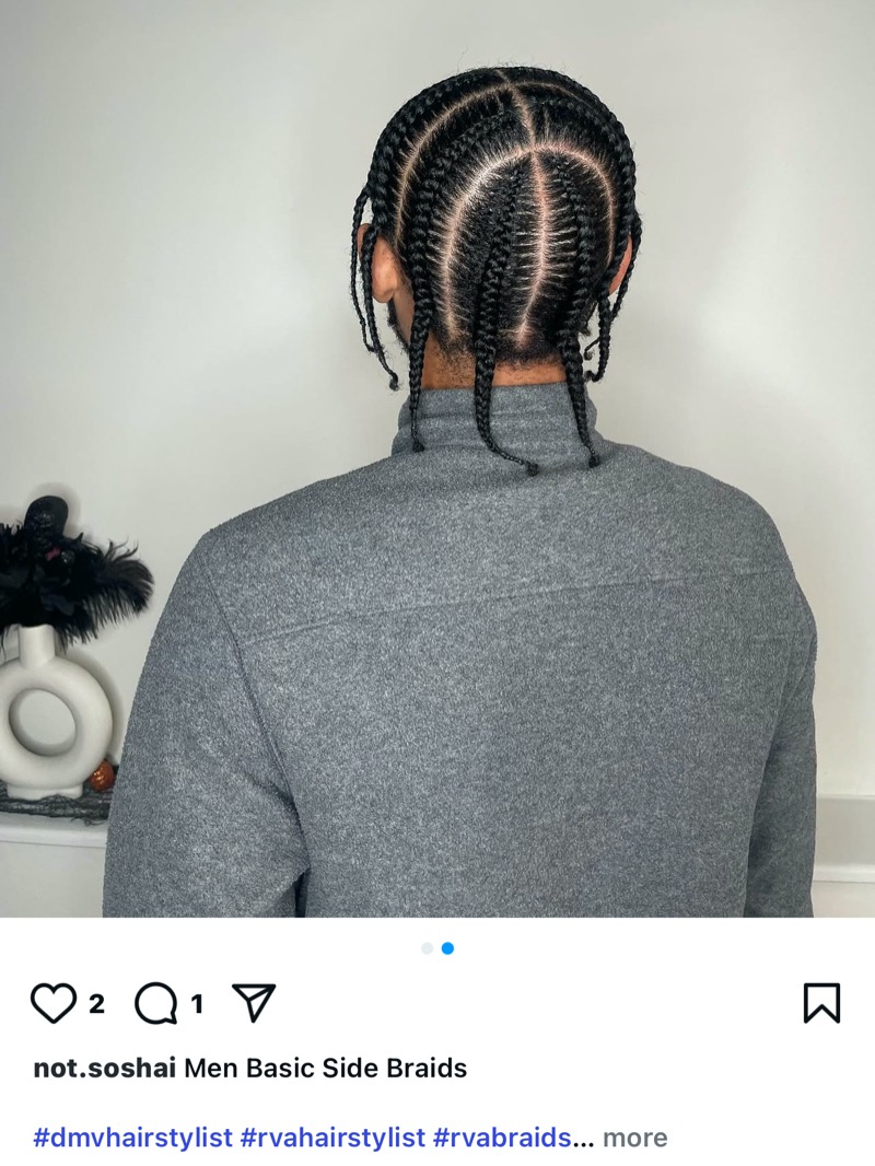 sideways braids cornrow men » Cornrow Braids for Men: Styles to Explore in 2025 sideways braids cornrow men