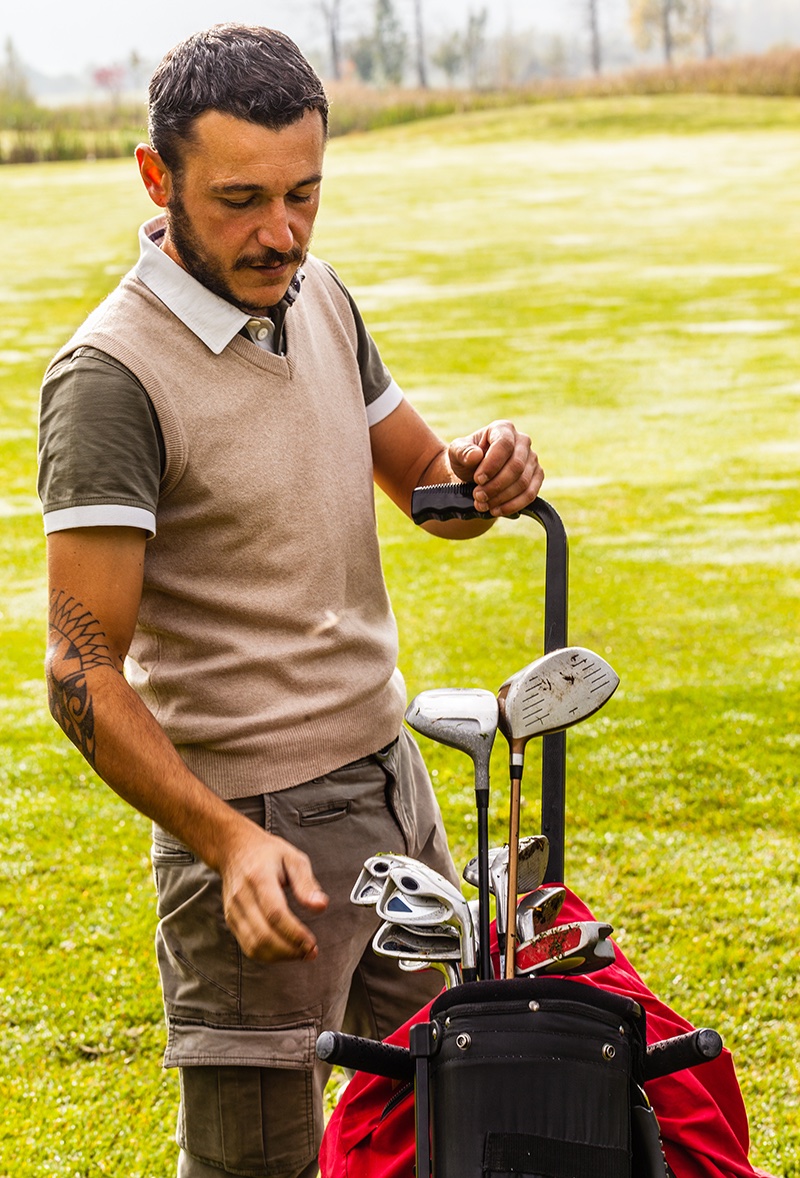 Golf Outfit Sweater Vest Polo