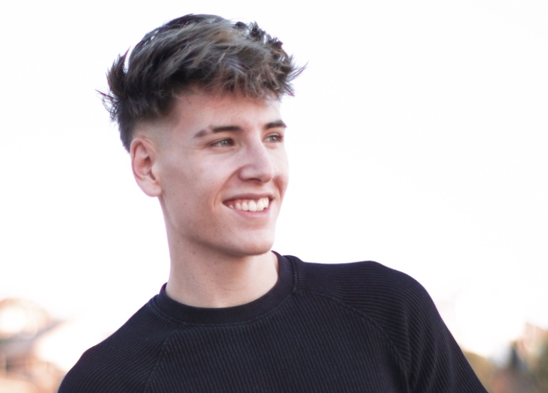 Tousled Top Low Fade Haircut