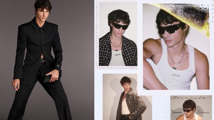 Versace Spring Summer 2024 Campaign Men