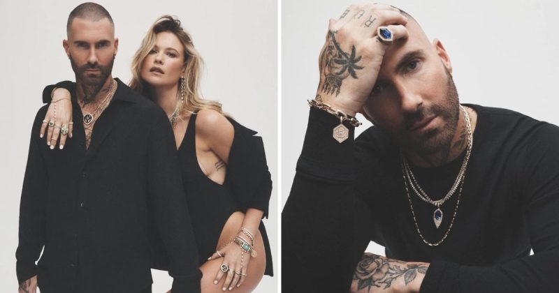 Adam levine jacquie aiche campaign 2024