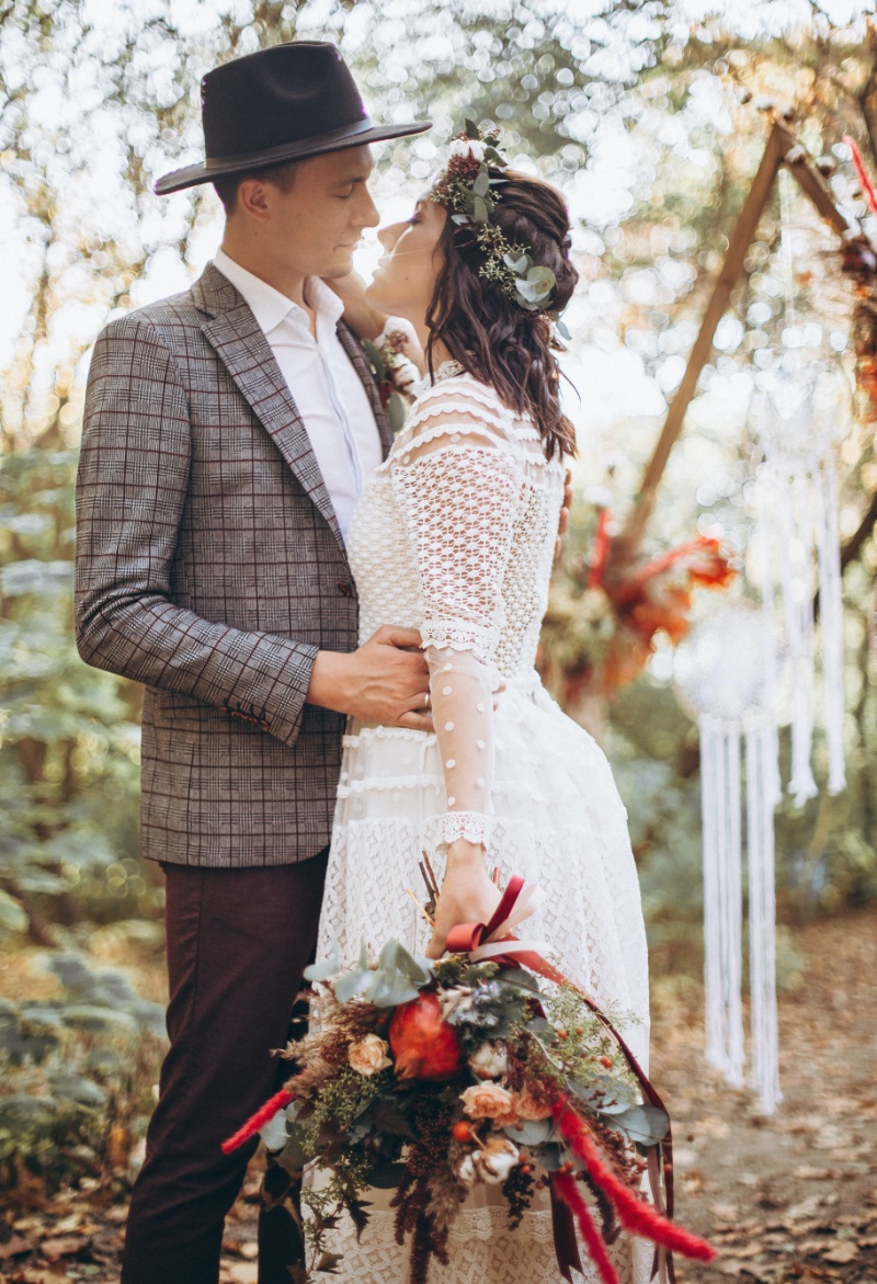 Boho Groom Attire Fall