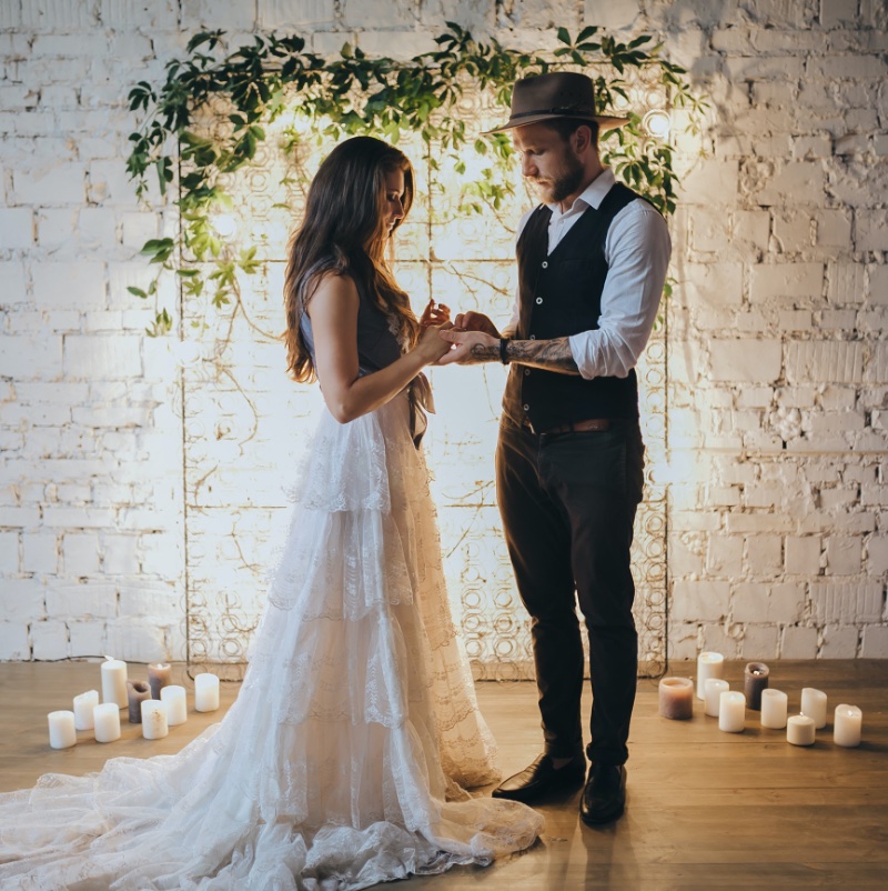 Boho Groom Attire Waistcoat