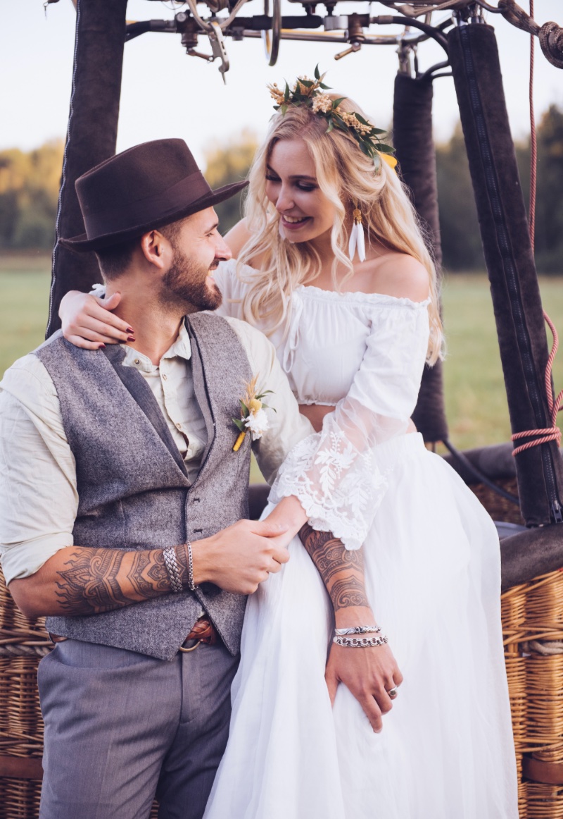 Boho Groom Attire Wedding