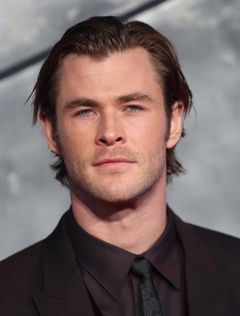 Brush Back Flow Haircut Chris Hemsworth