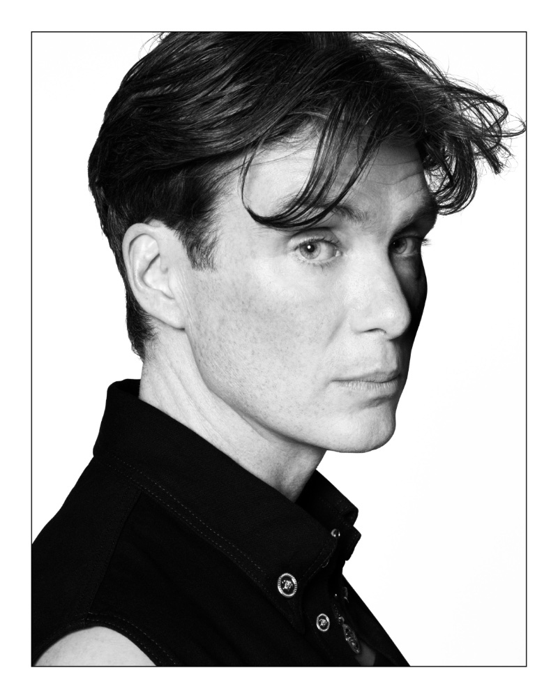 Irish actor Cillian Murphy stars in the Versace Icons campaign.