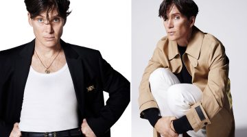 Cillian Murphy Fronts Versace Icons Ad in Classic Style