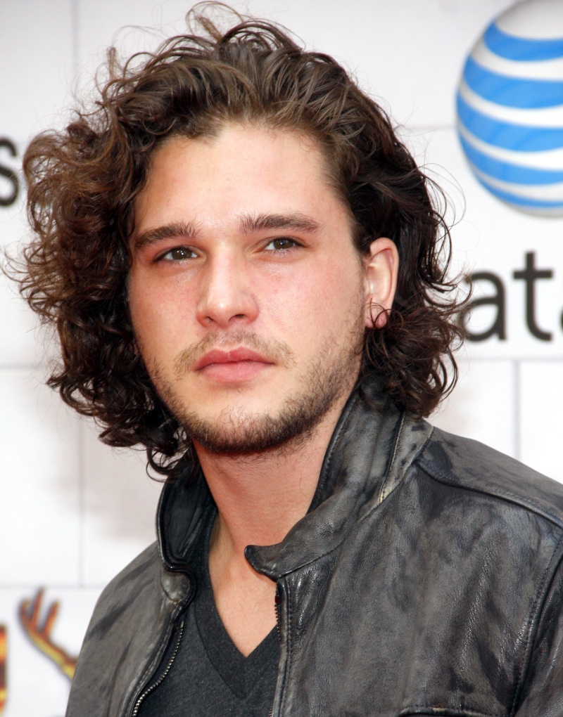 Curly Flow Kit Harington