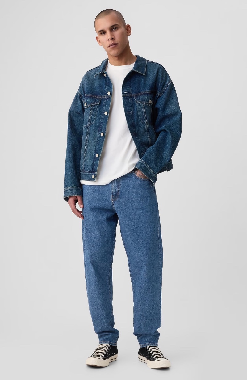 Dad Jeans Gap Relaxed Taper GapFlex