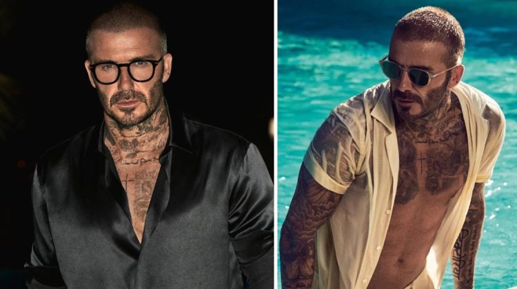 Eyewear by David Beckham Embraces Resort Flair for 2024 Ad