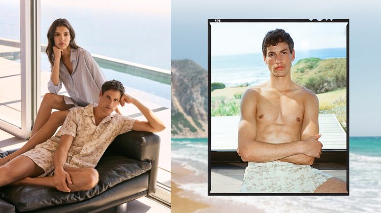 Derek Rose’s Signature Loungewear Meets Grecian Tales