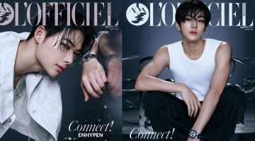 ENHYPEN’s Jungwon & Ni-ki Cover L'Officiel Singapore