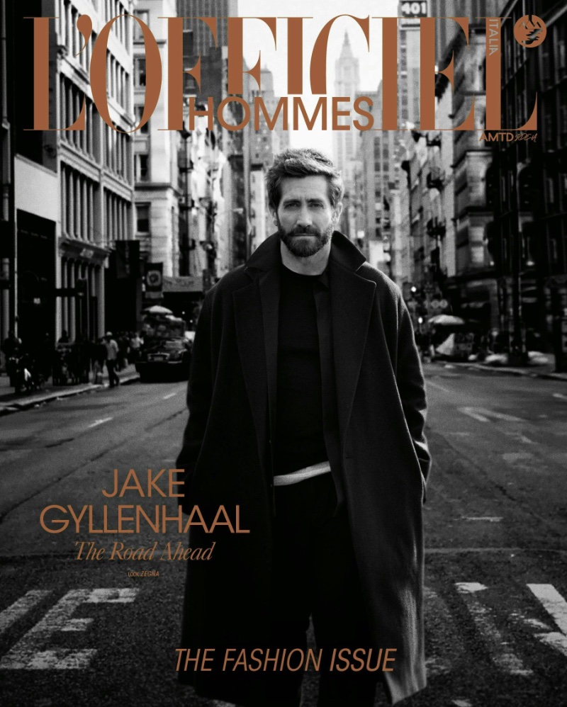 Jake Gyllenhaal covers L'Officiel Hommes Italia. 