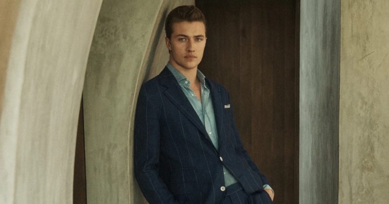 Lucky blue smith 2024 brunello cucinelli