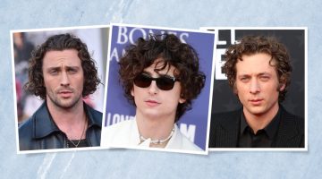 Male Celebrities with Curly Hair Featured