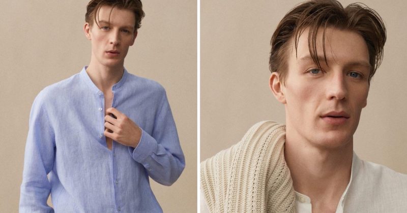 Mango linen spring summer 2024 men