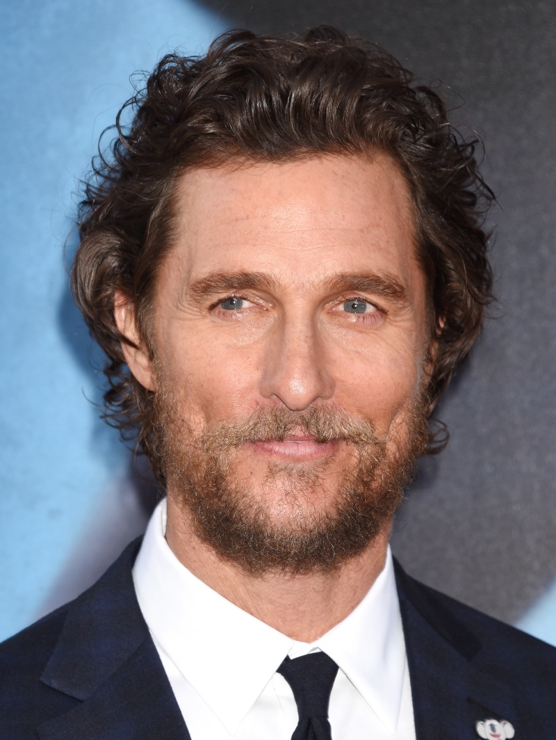 Matthew McConaughey Curly Hair