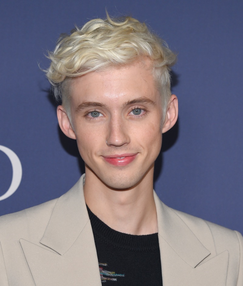 Troye Sivan Curly Hair