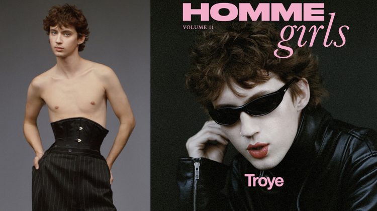 Troye Sivan is a HommeBoy for HommeGirls Cover Shoot
