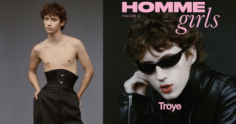 Troye Sivan Homme Girls 2024 Cover Photoshoot