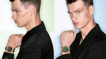Versace Presents Luxury & Sport for Spring 2024 Watches Ad