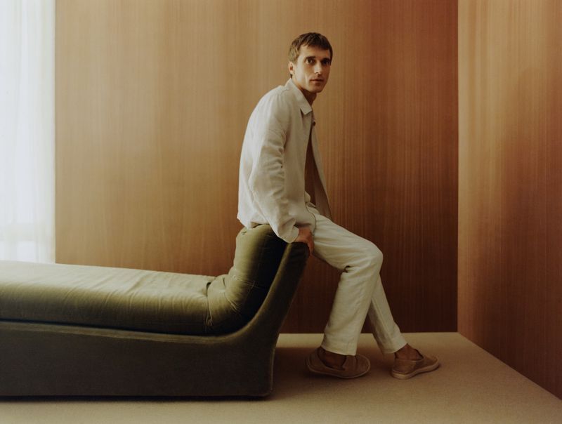 Clément Chabernaud fronts Vince's spring 2024 campaign.