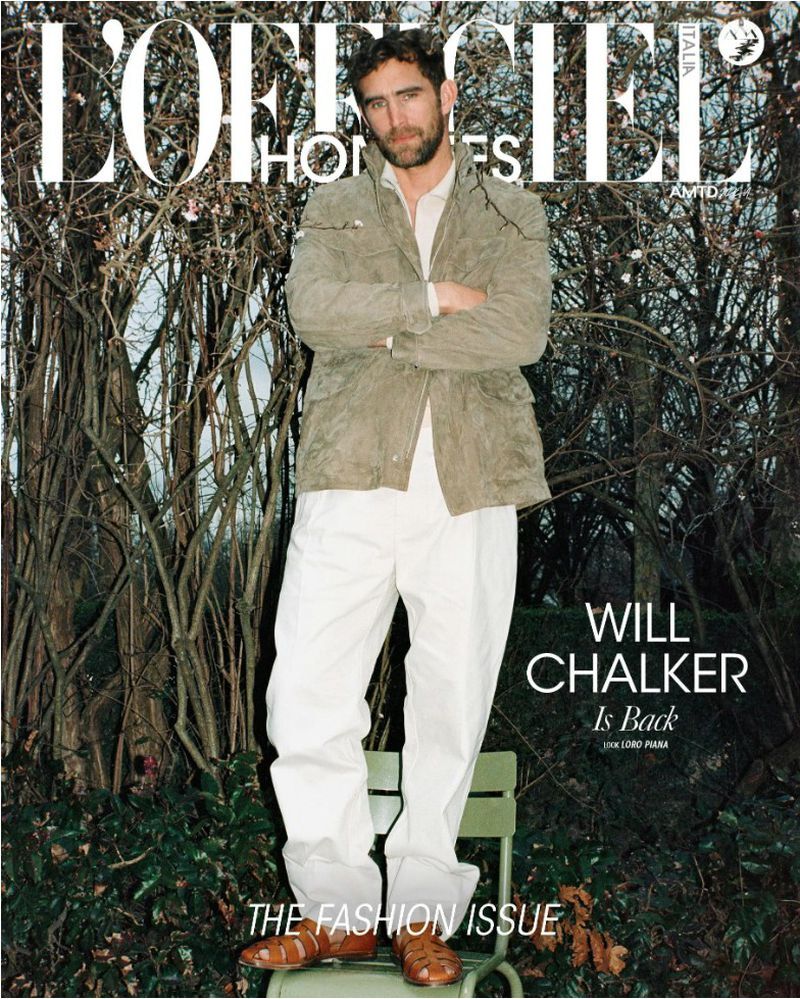 Will Chalker LOfficiel Hommes Italia 2024 001