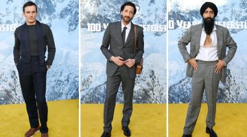 Adrien Brody & Co. Turn Heads in Dunhill's Newest Grays