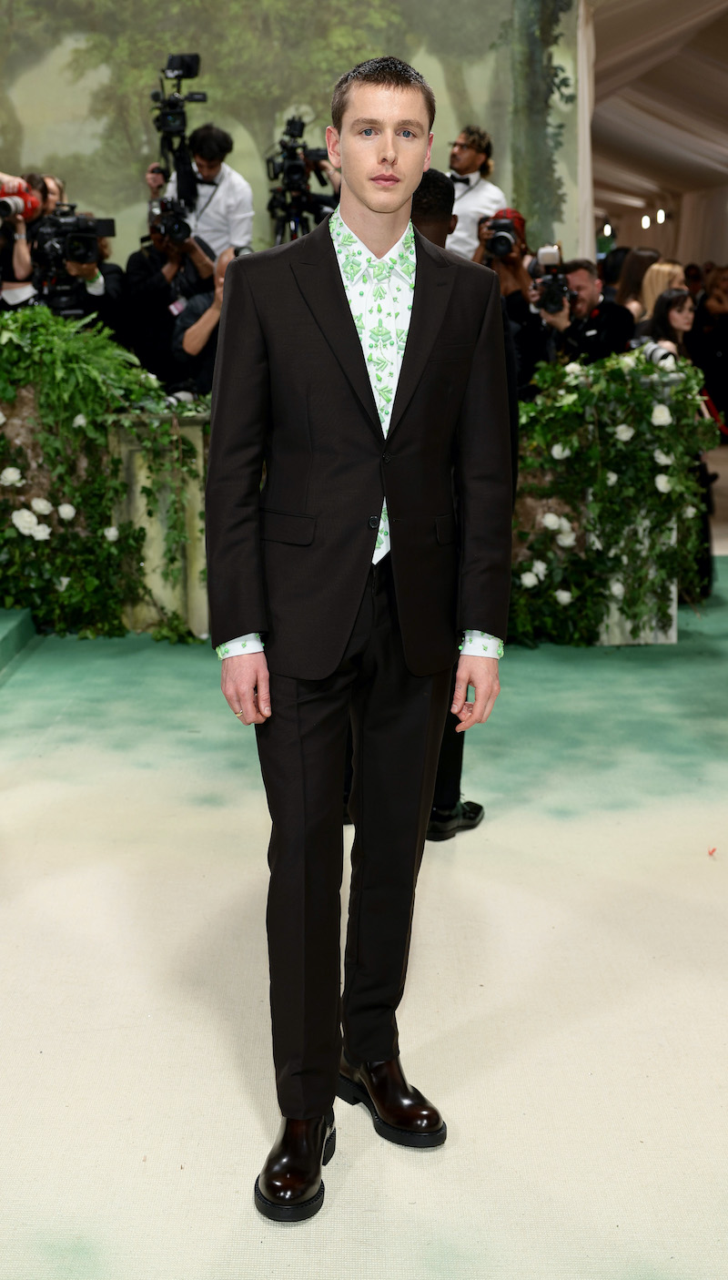 Harris Dickinson 2024 Prada Met Gala