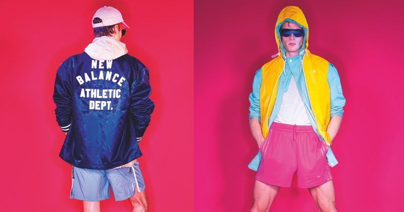 Hugh Rocks Colorful 80s-Inspired Fits for Style Magazine