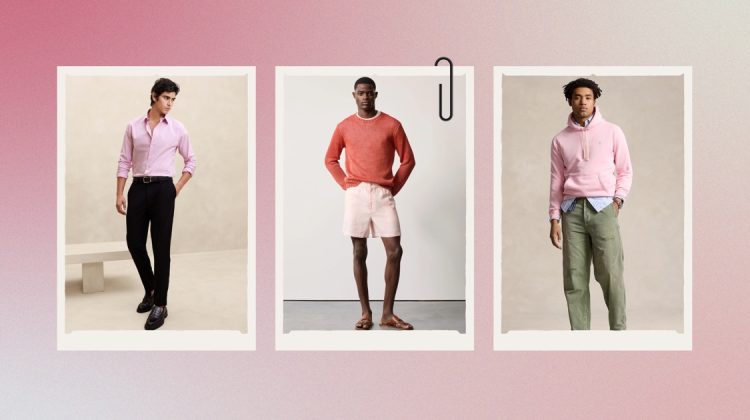 9 Pink Outfits for Men from Casual to Formal