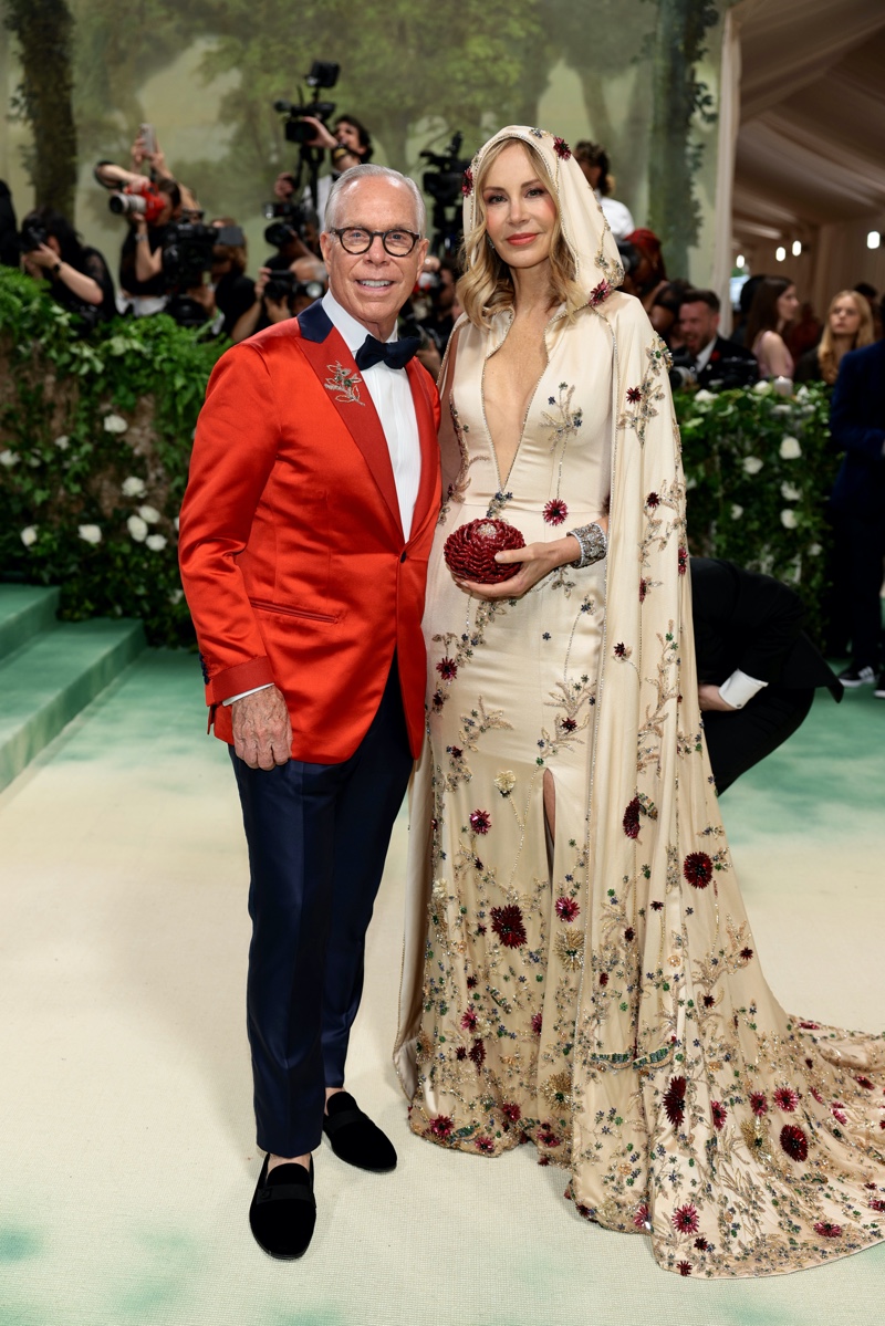Tommy and Dee Hilfiger attend the 2024 Met Gala. 