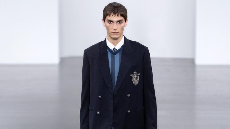 Fendi Spring 2025 Revives Collegiate Flair