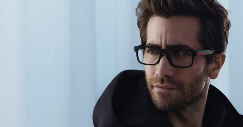 Jake gyllenhaal prada linea rossa eyewear campaign 2024