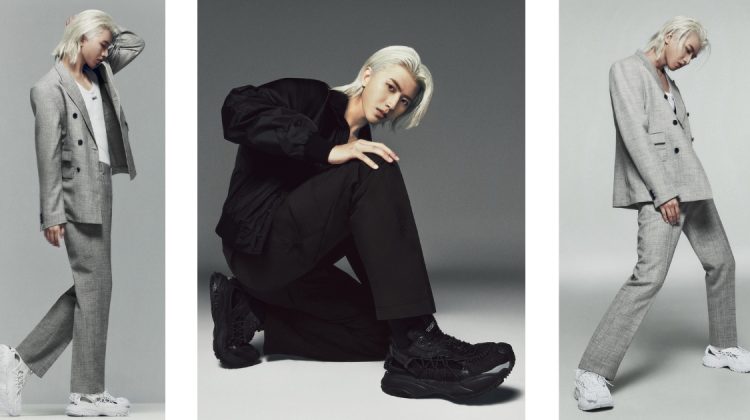 KUN Shines in Versace’s 2024 Mercury Sneaker Campaign