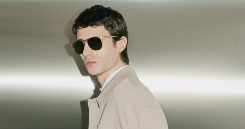 Persol 649 iron sunglasses campaign 2024