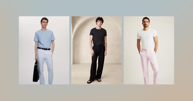 T shirt with dress pants outfits men featured