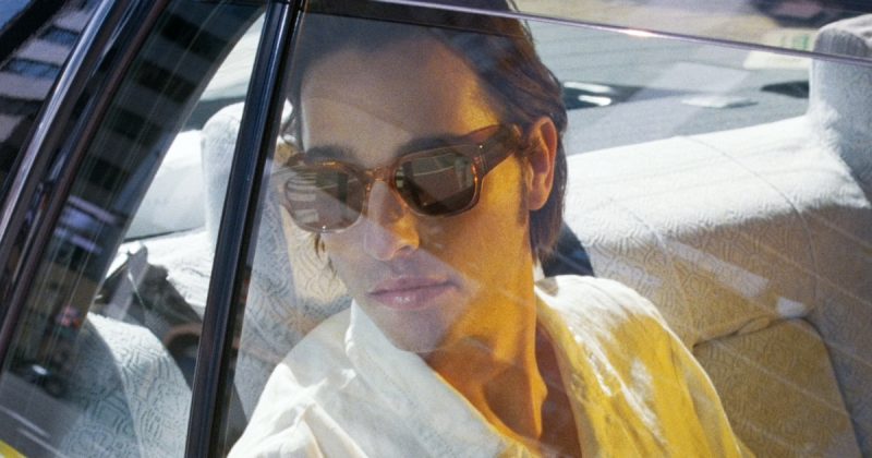 Warby parker domingo sunglasses in cinnamon crystal fade
