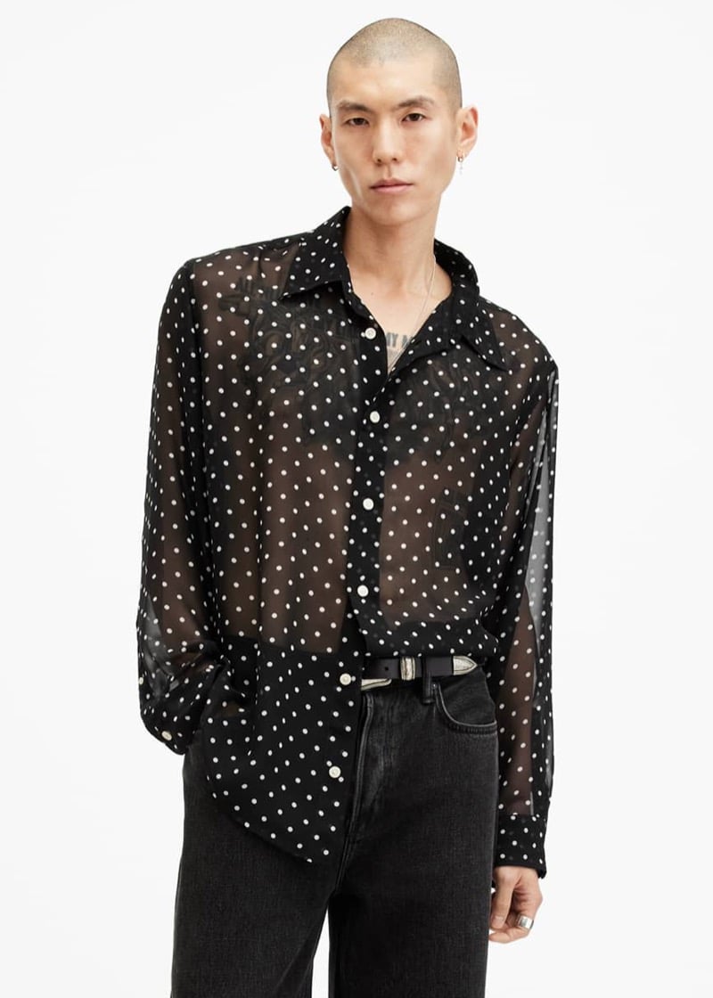 Polka dot shirt allsaints
