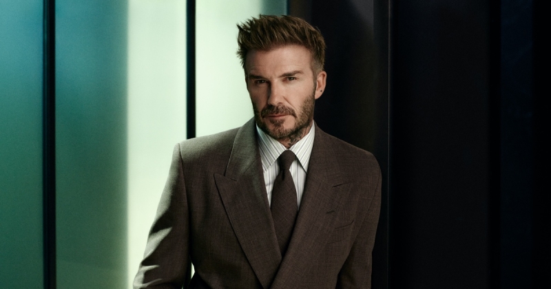 David beckham boss fall winter 2024 campaign