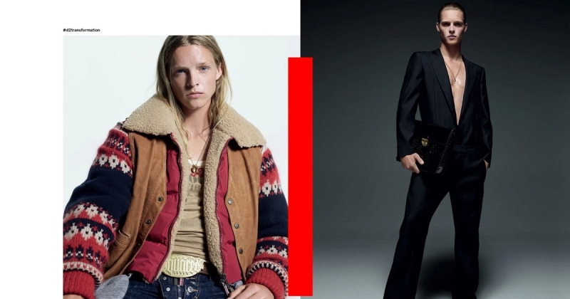 Dsquared2 fall winter 2024 campaign