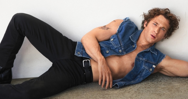 Jeremy allen white calvin klein fall 2024 campaign