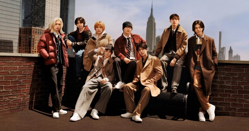 Stray kids tommy hilfiger fall 2024 advertisement